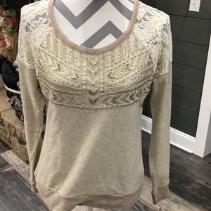 MISS ME womens sweater size medium